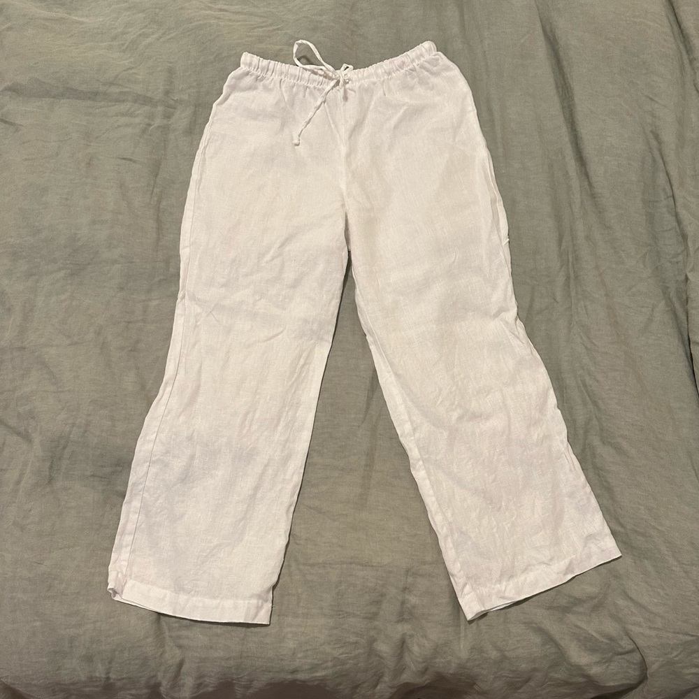 Reformation petites olina linen pant. Size medium petite. Worn handful of times
